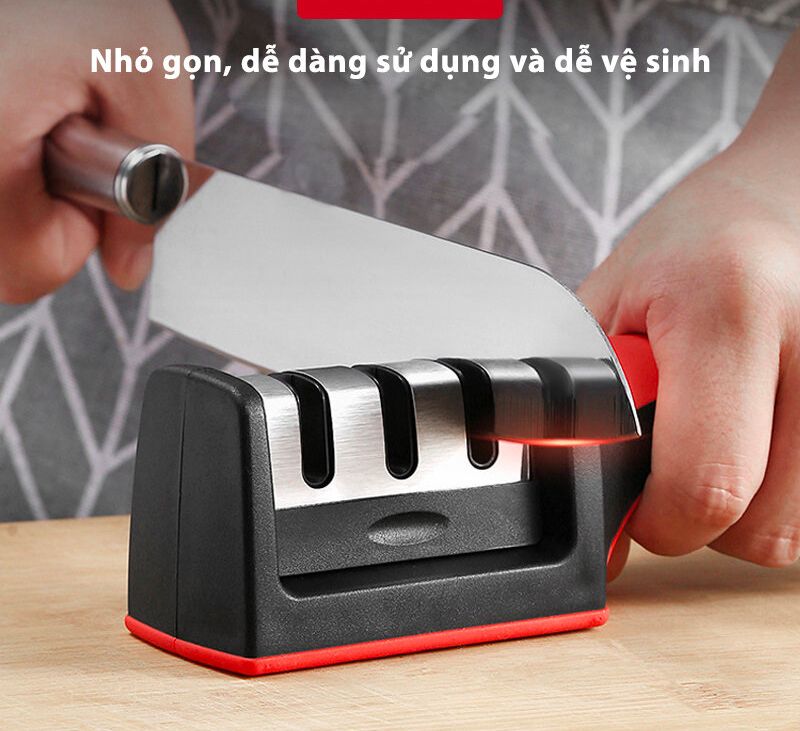 Dụng Cụ Mài Dao Kéo Rãnh Mài Dao Kết Cấu Thép Không Gỉ Siêu Bền An Toàn Khi Sử Dụng