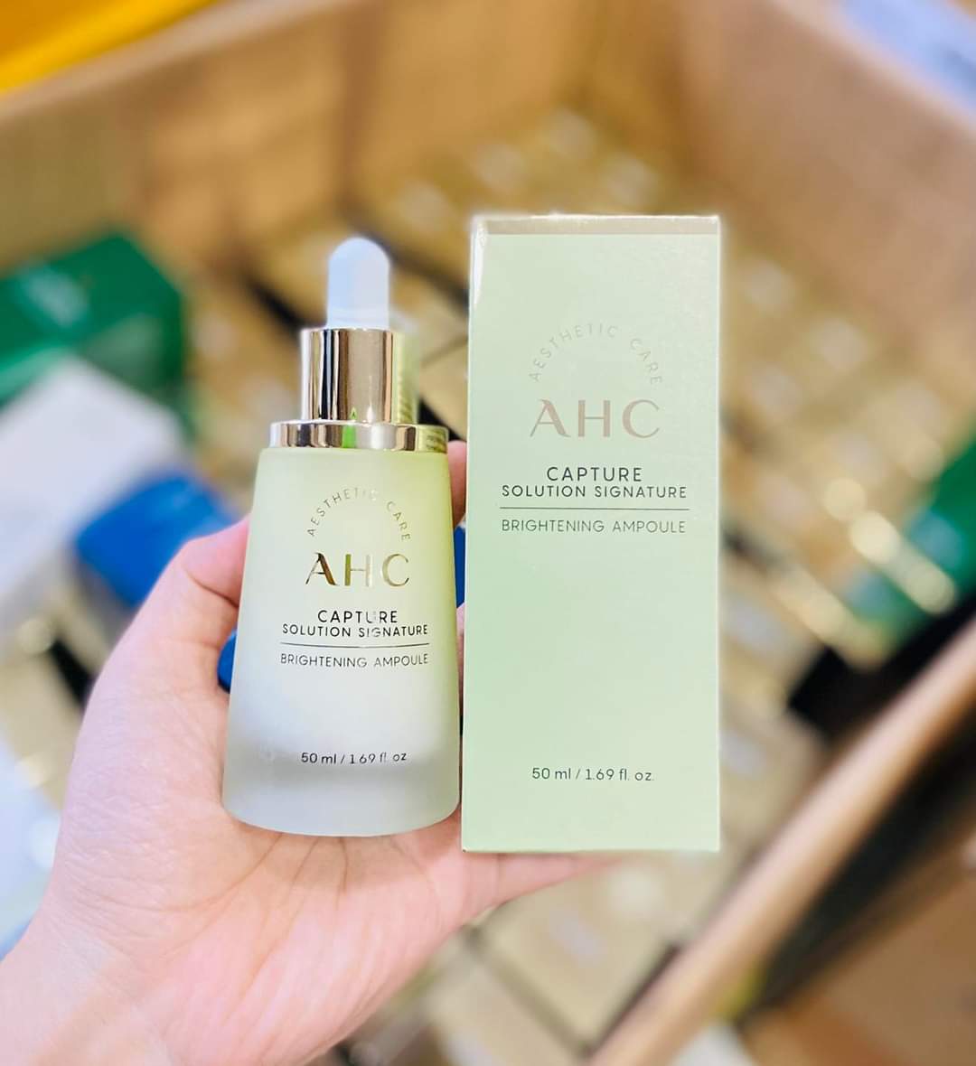 Serum ahc vàng tinh chất chống lão hóa phục hồi da săn chắc 50ml