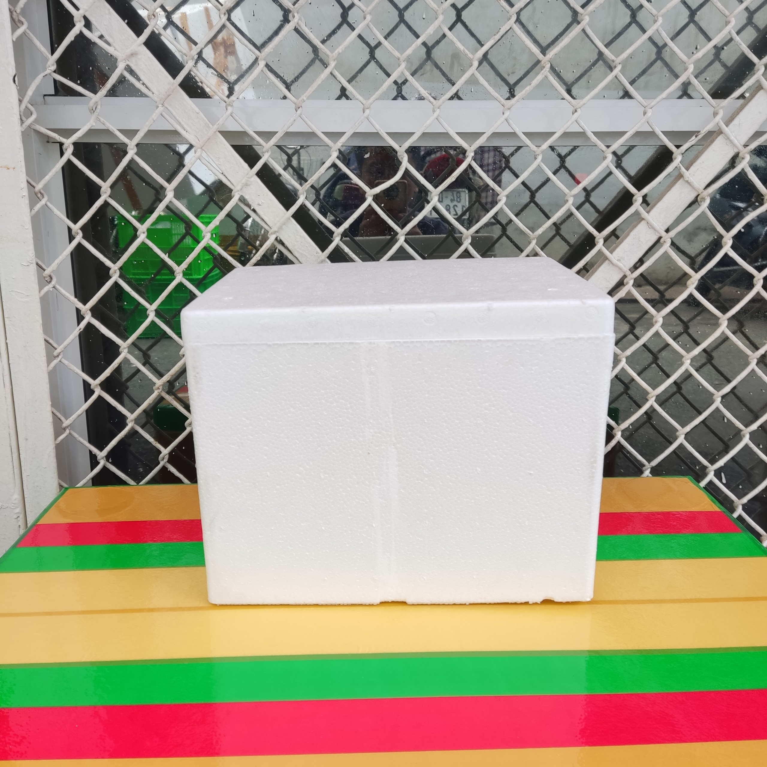 [hộp xốp]Thùng xốp giữ nhiệt 31x22x25 Cm đa năng đựng đá hải sản hoa quả đựng đồ trồng cây nuôi cá