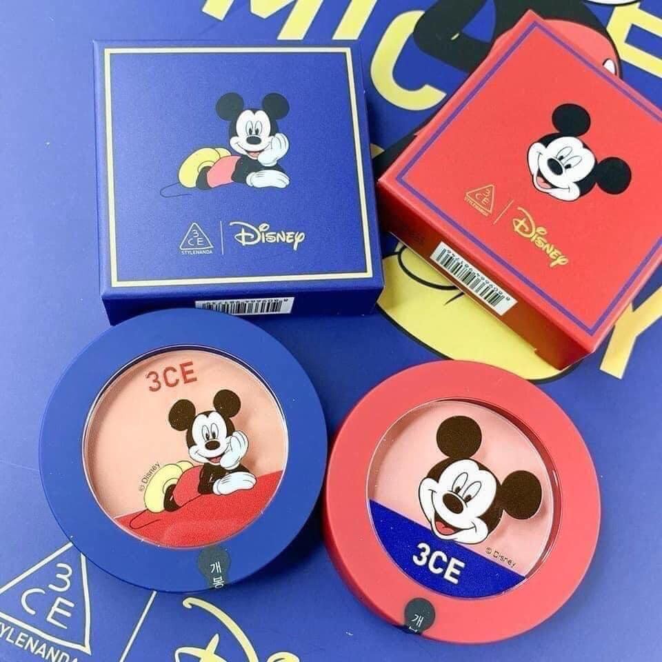 Phấn má hồng 3CE Disney Mickey Face Blush phiên bản giới hạn hình chuột Mickey đáng yêu