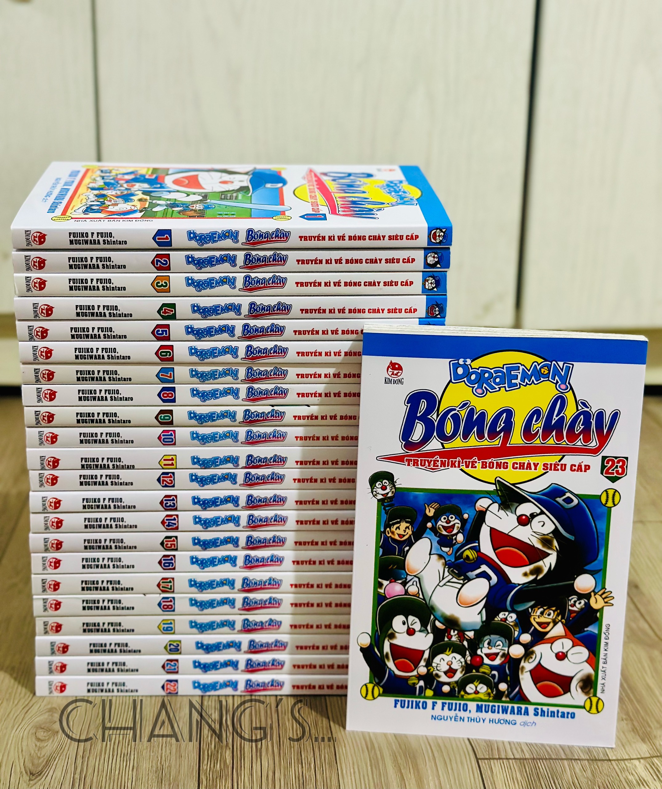 Truyện tranh doraemon bóng chày trọn bộ 23 tập - mới 100%