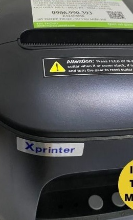 Máy in hóa đơn k80 cổng lan in bill từ điện thoại xprinter q80b