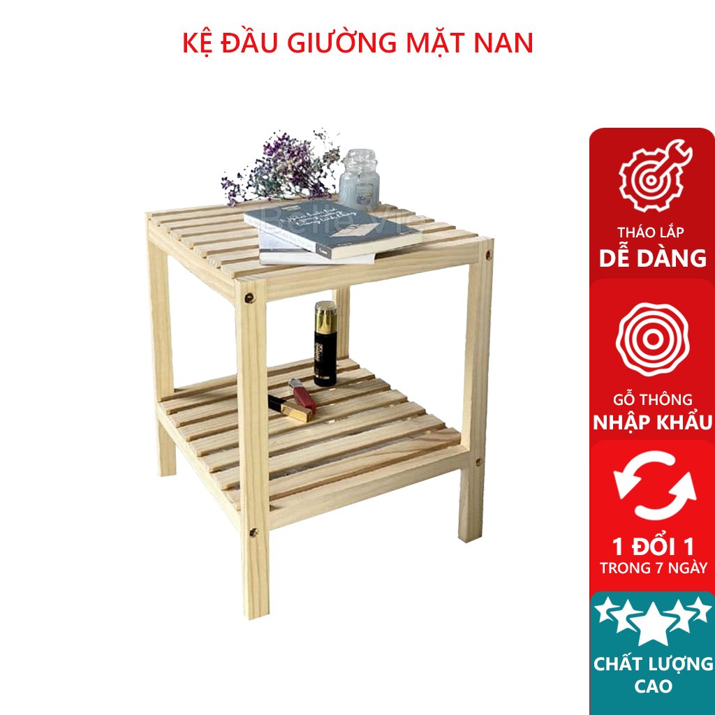 🔥sale sốc 🔥 Táp đầu giường gỗ thông nhập khẩu