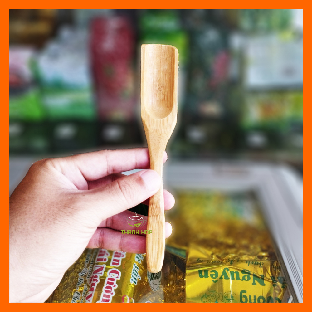 Muỗng, thìa múc trà bằng tre