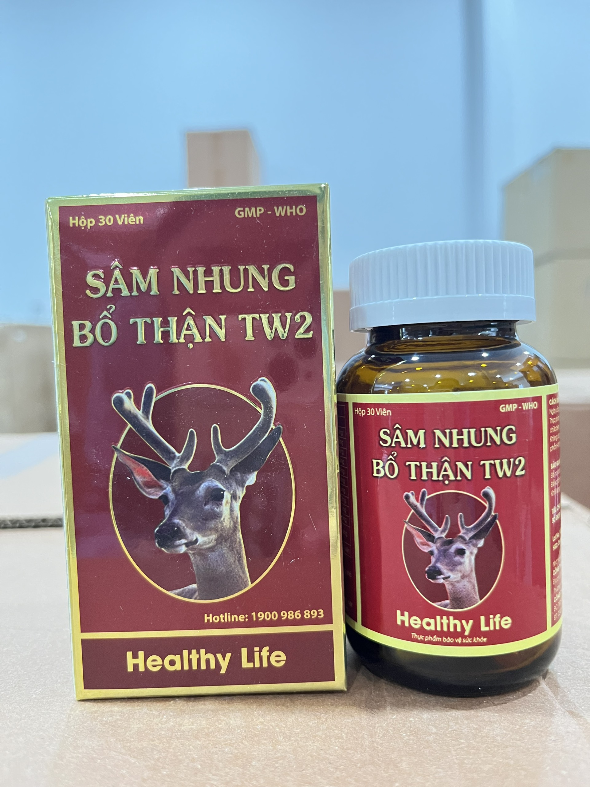 Viên bổ thận sâm nhung bổ thận tw2 giúp bổ thận,mạnh gân cốt.