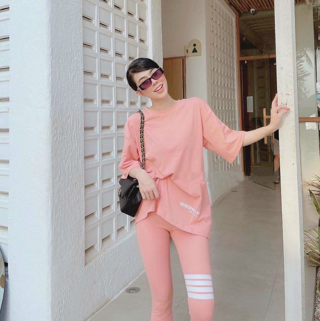 Bộ thun thể thao chân 3 sọc