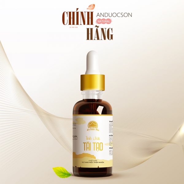 Serum giảm mụn xóa thâm sẹo rỗ An Dược Sơn - Chai 50ml Tặng Serum dưỡng