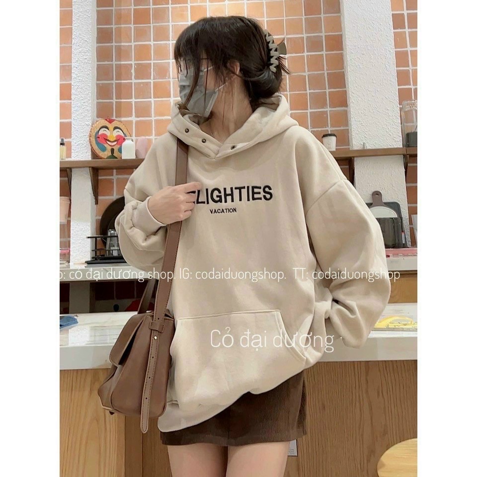 ÁO KHOÁC HOODIE CẶP ĐÔI DELIGHTIES CHỐNG NẮNG PHONG CÁCH UNISEX KIỂU DÁNG SÀNH ĐIỆU