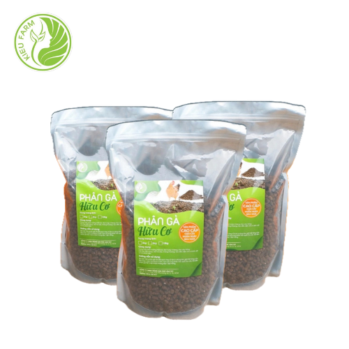 Phân gà hữu cơ nhập khẩu nén viên - 2kg