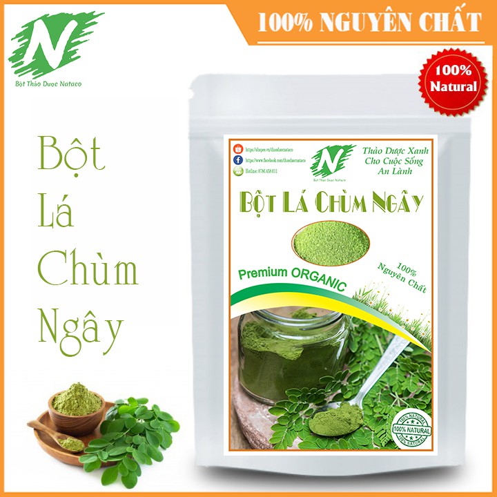 Bột lá chùm ngây 100g