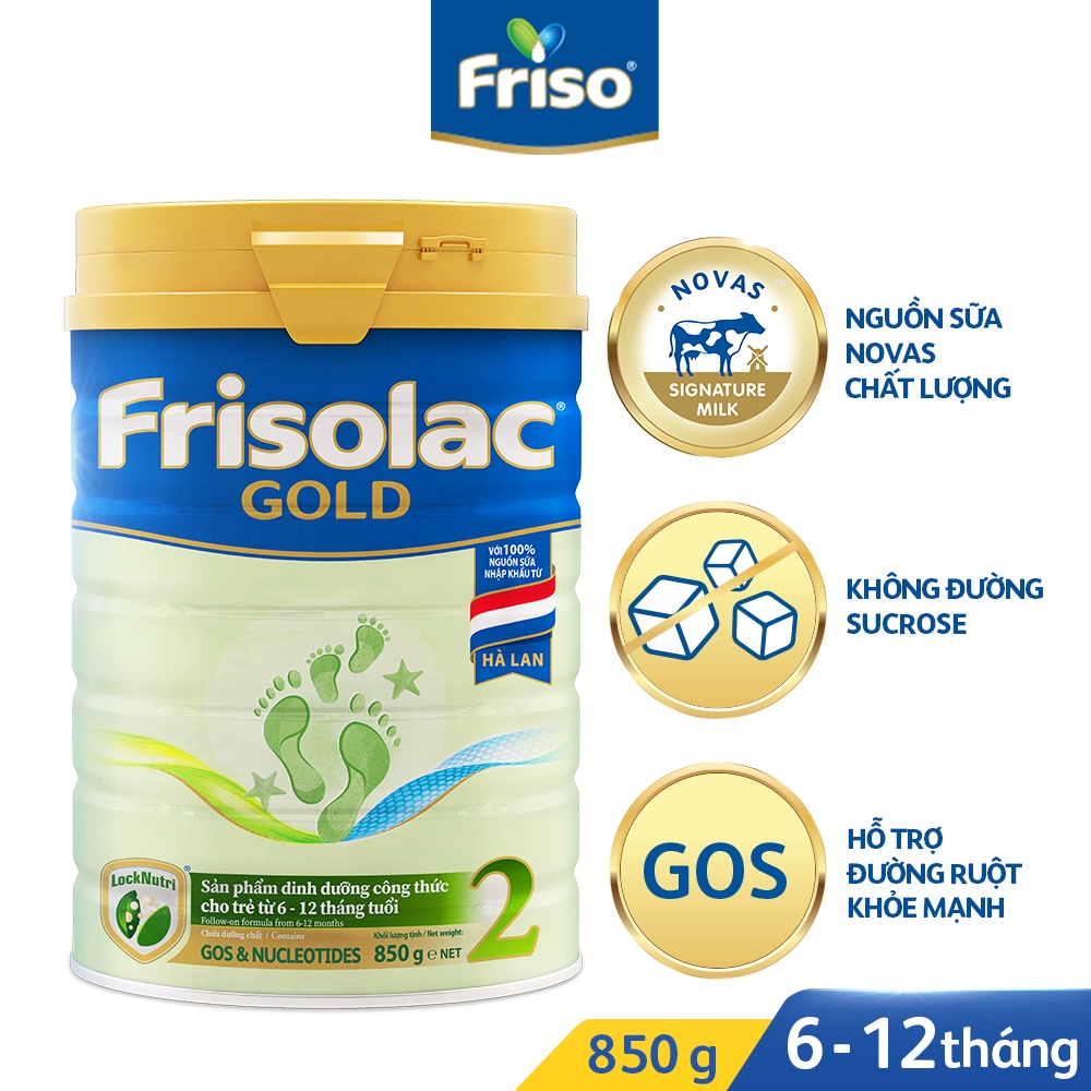Sữa frisolac gold số 2 --- 850g