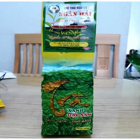 Trà bắc thái nguyên ngân hải xanh 100gr