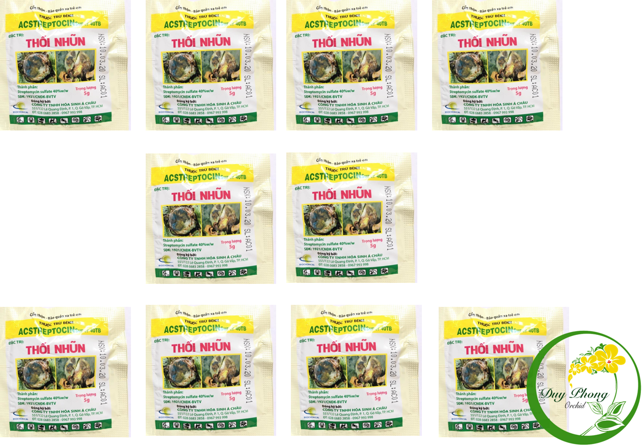 Set 10 Viên sủi xử lý thối nhũn mới | Acstreptocin Super 40TP