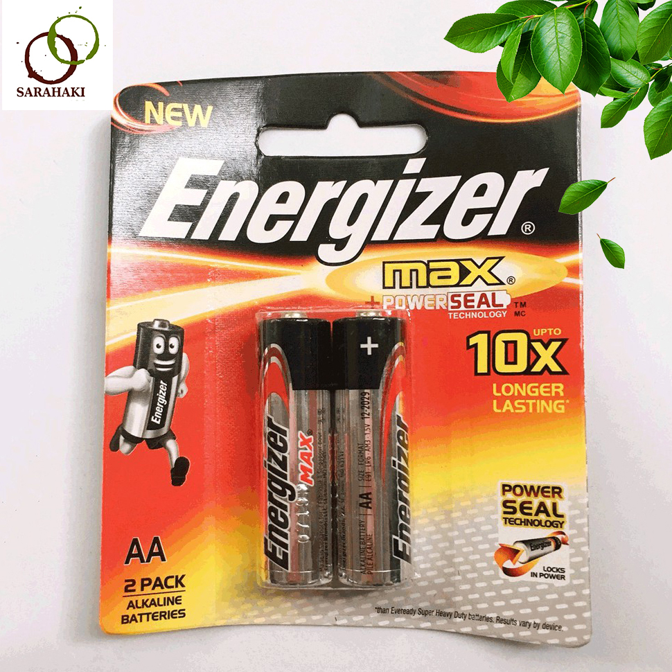 1 vỉ pin AA Energizer Alkaline chính hãng