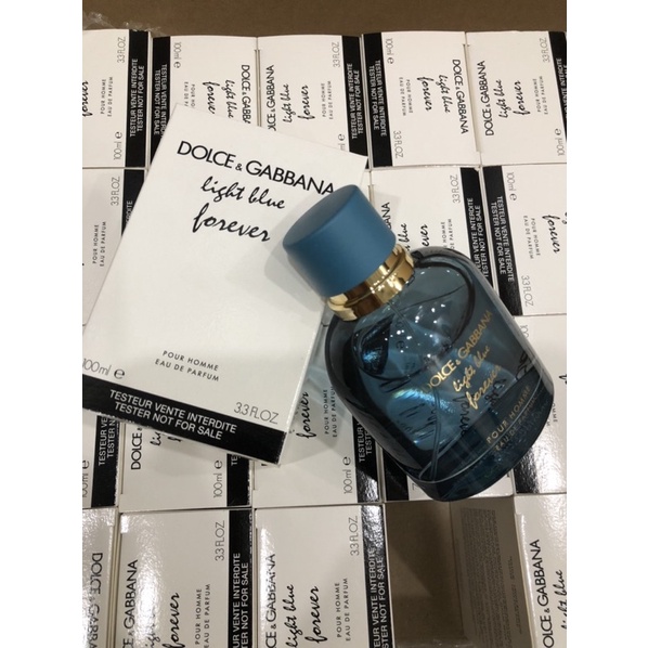 Nước hoa nam D&G light blue forever Pour Homme EDP Tester 100ml