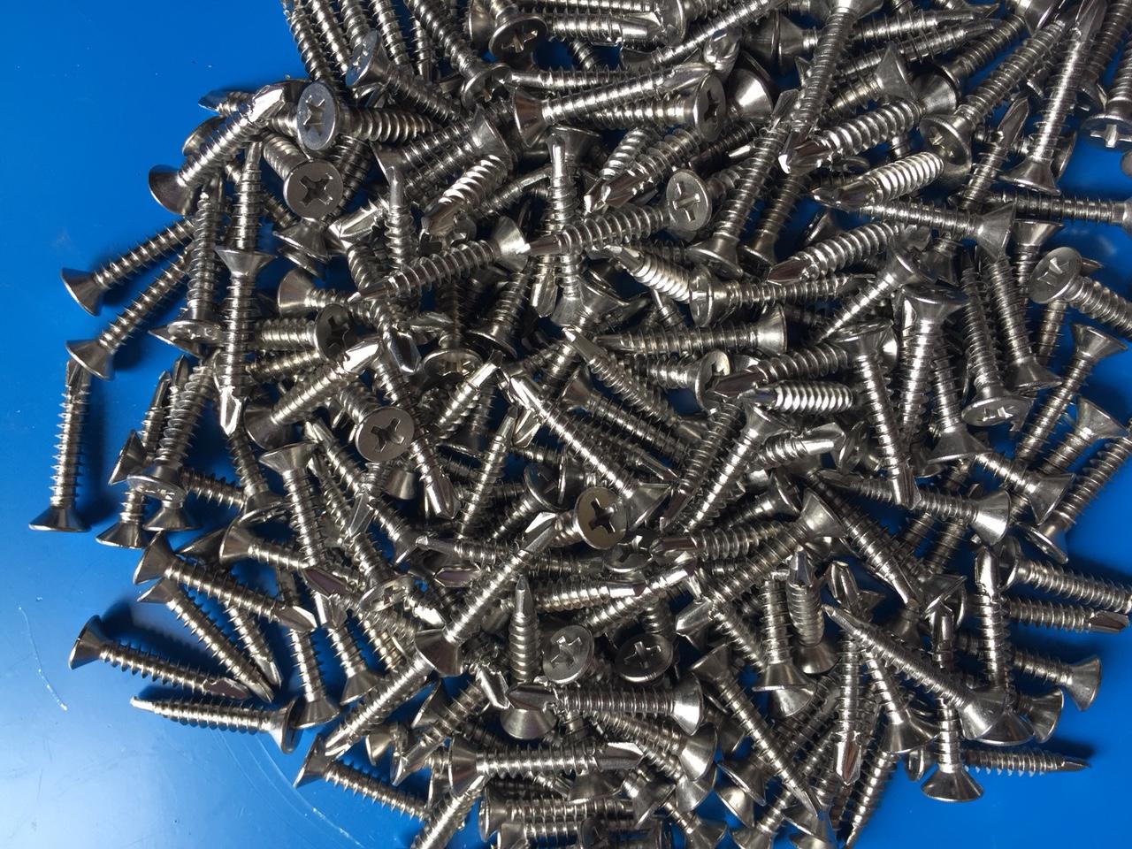 vít inox, 200 vít inox, vít inox đầu chìm 2F siêu bền