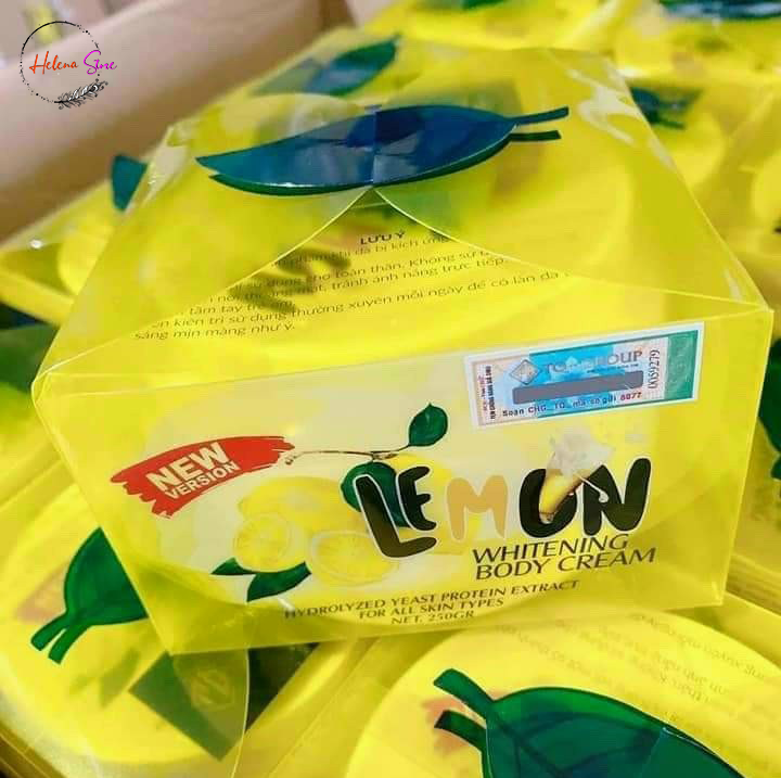[HCM][CHÍNH HÃNG 100%] Kem Body Lemon New Version Chính Hãng (250g)