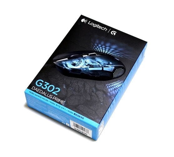 Chuột có dây chơi game logitech g302 daedalus prime moba gaming mouse, bảo hành 1 đổi 1