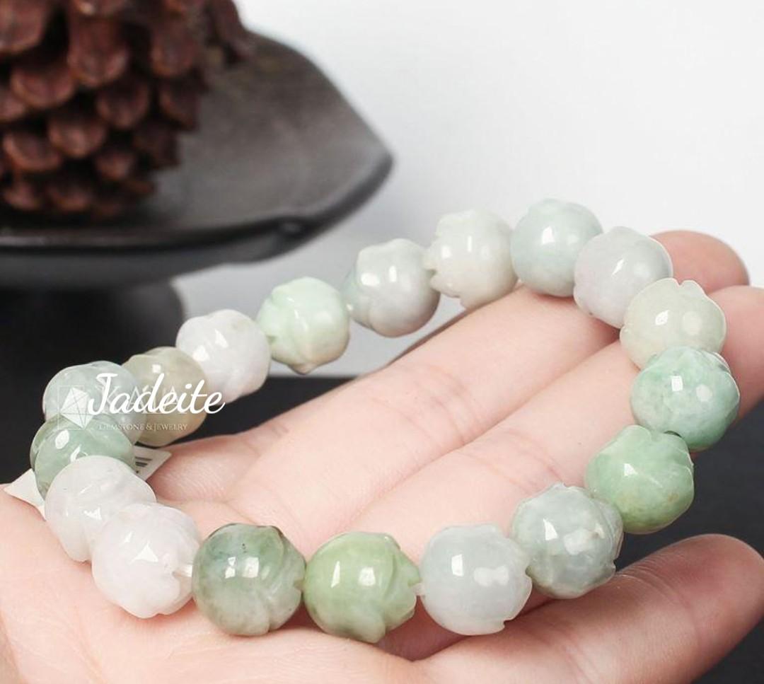 Vòng ngọc cẩm thạch vô ưu - xưởng buôn đá phong thủy Huỳnh Đào