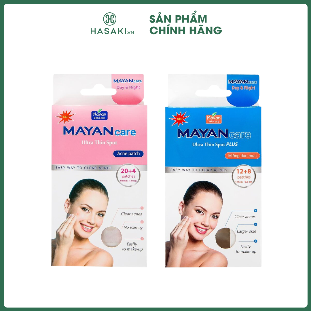  Miếng Dán Mụn Mayan Ultra Thin Spot 12 Miếng 20 Miếng | Hasaki | Sản Phẩm Chính Hãng 