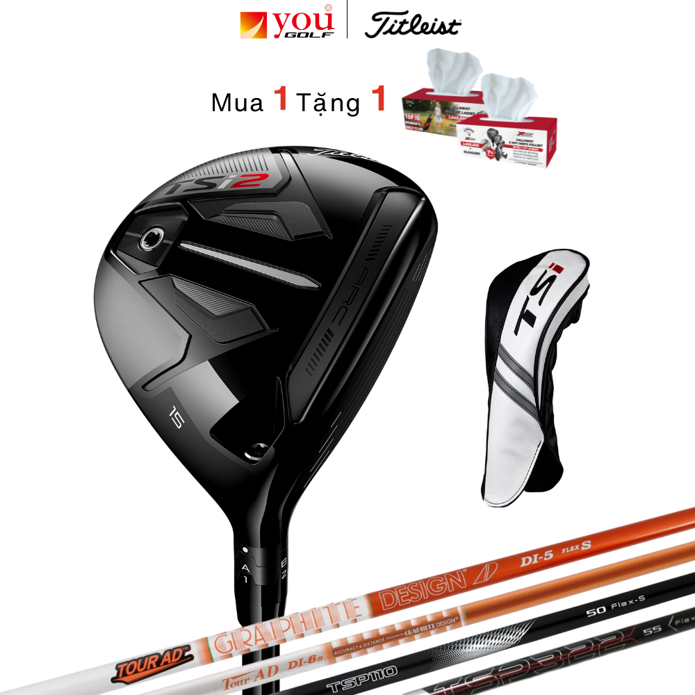 Gậy golf fairway nam 15 và 18 titleist tsi2 - gậy golf nhật new