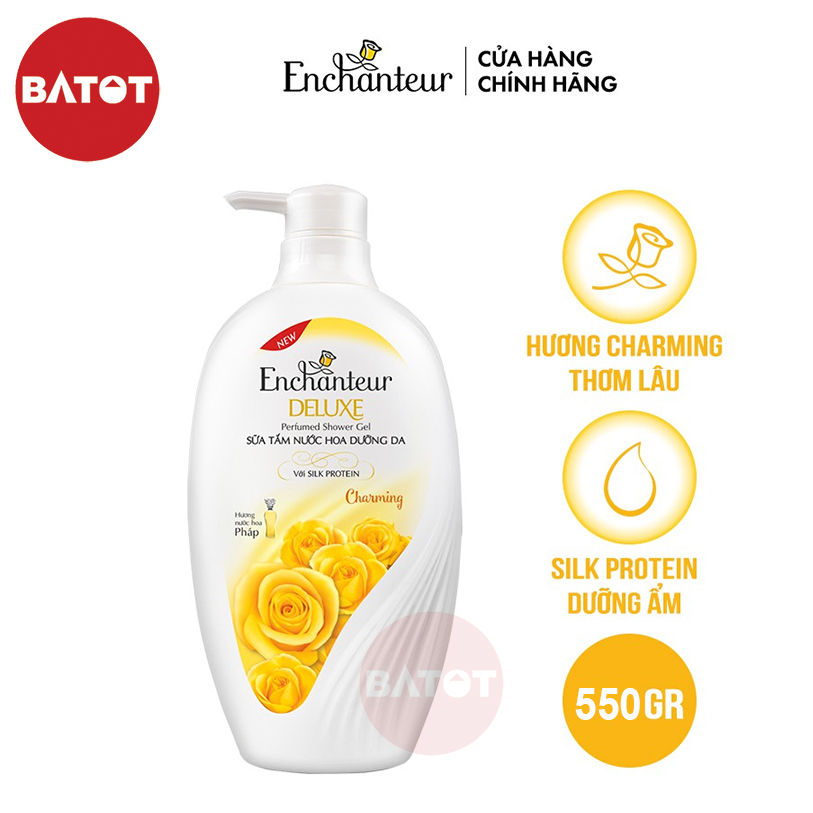 Sữa tắm enchanteur 550ml thái lan - sữa tắm nước hoa dưỡng da