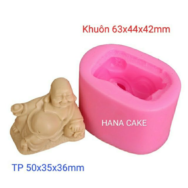 Khuôn Silicon 4D Phật Di Đà Mh4C5H