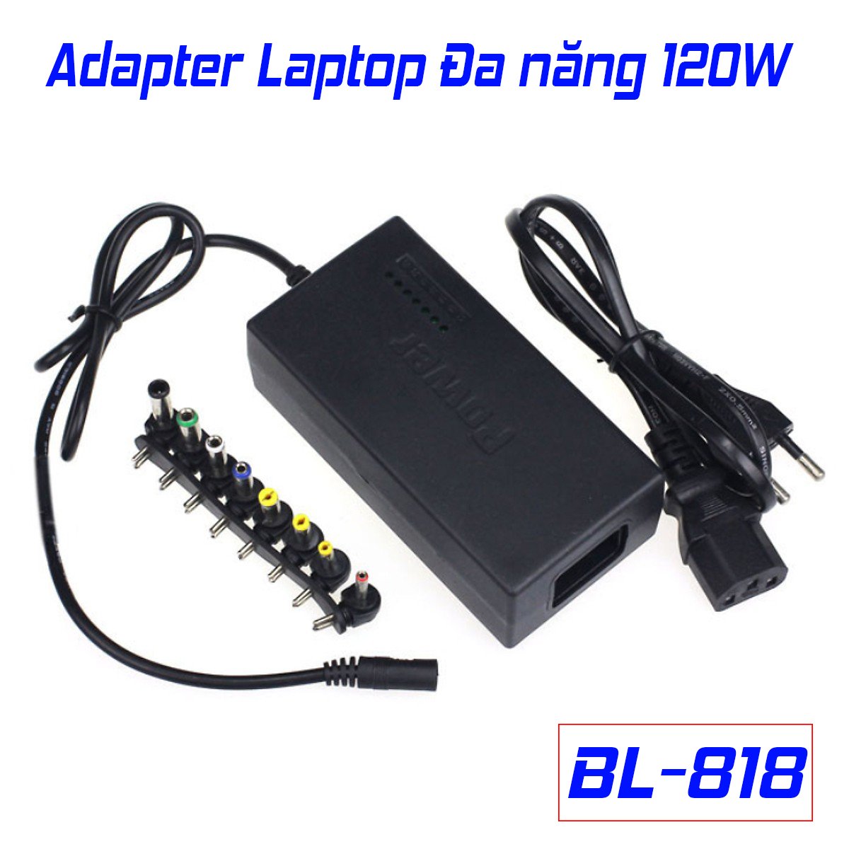 Adapter / nguồn đa năng 120w 8 đầu cho laptop, lcd … 12 - 24v , 5a