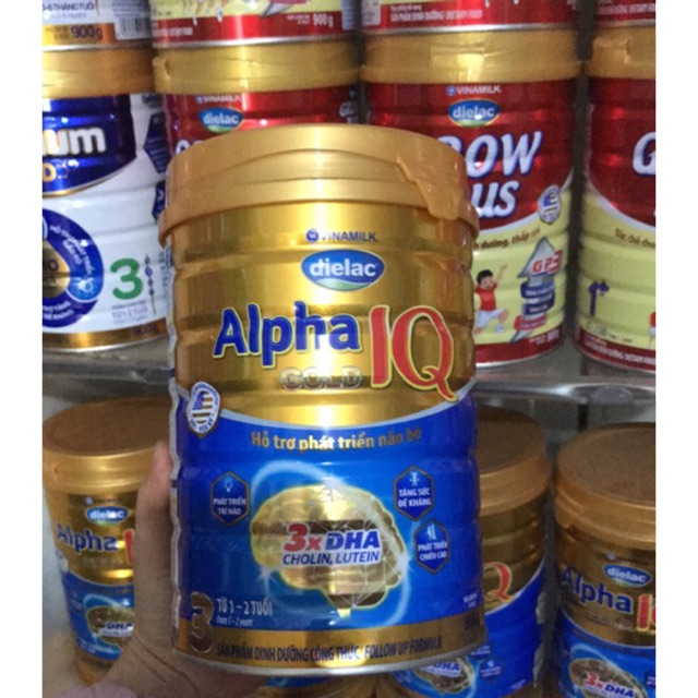 Sữa dielac alpha gold 3 900g