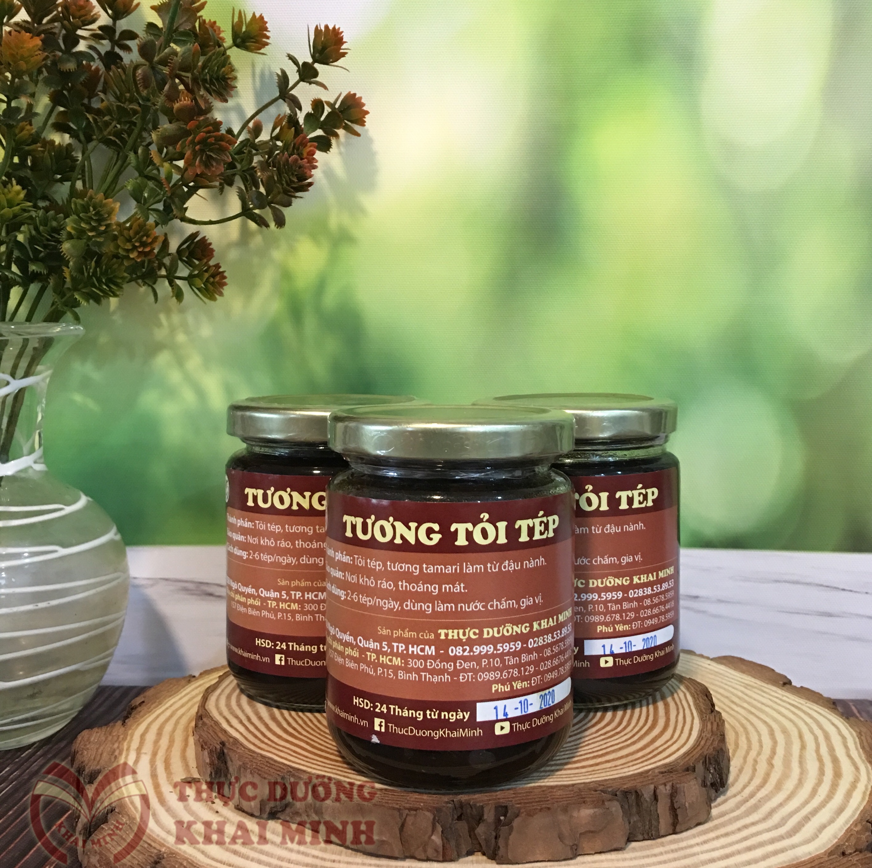 Tỏi tép ngâm tương Tamari 3 năm