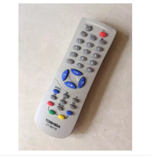 Điều khiển Remote TV Toshiba (Trắng)