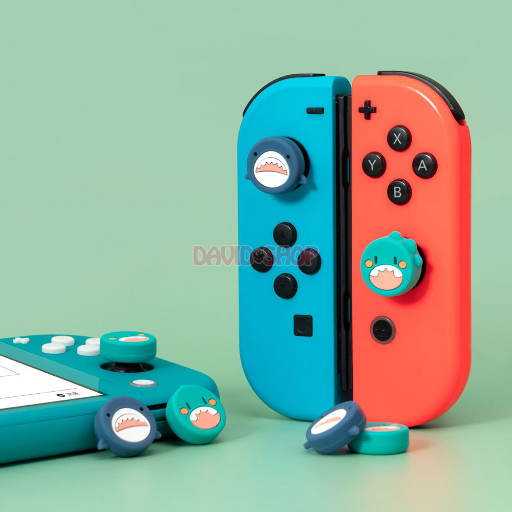 Núm bọc analog baby shark cho joy-con - nintendo switch oled, v1, v2, lite