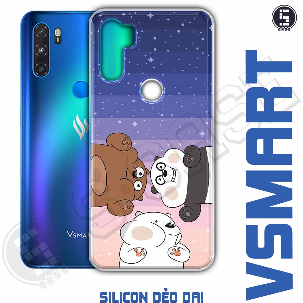 Ốp cho Vsmart Active 3 hình chú Gấu A800-031