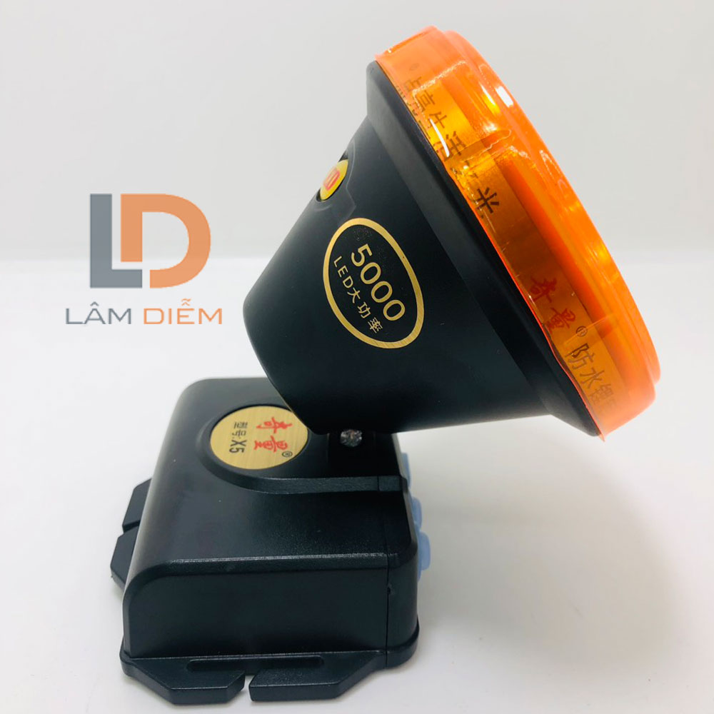 ĐÈN PIN SẠC ĐỘI ĐẦU SIÊU SÁNG 3 CHẾ ĐỘ SÁNG PIN TRÂU X5 -X6