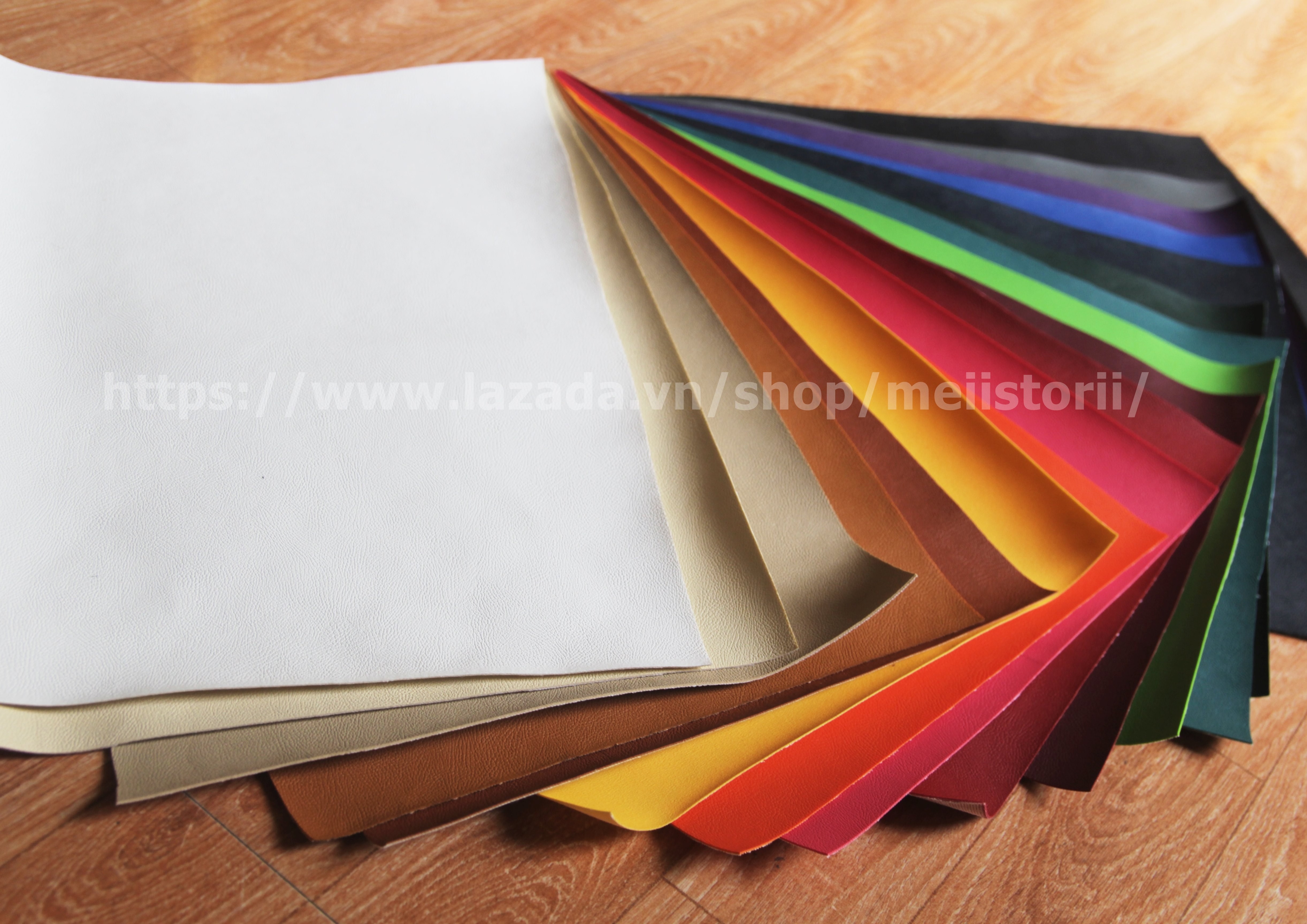 SET VẢI GIẢ DA LÀM ĐỒ HANDMADE GIÁ RẺ (ĐƯỢC CHỌN MÀU)