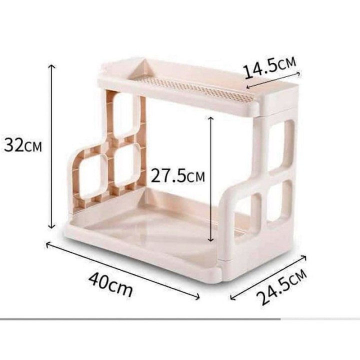 Kệ đựng đồ nhà bếp 2 tầng - Quà khuyến mãi 247