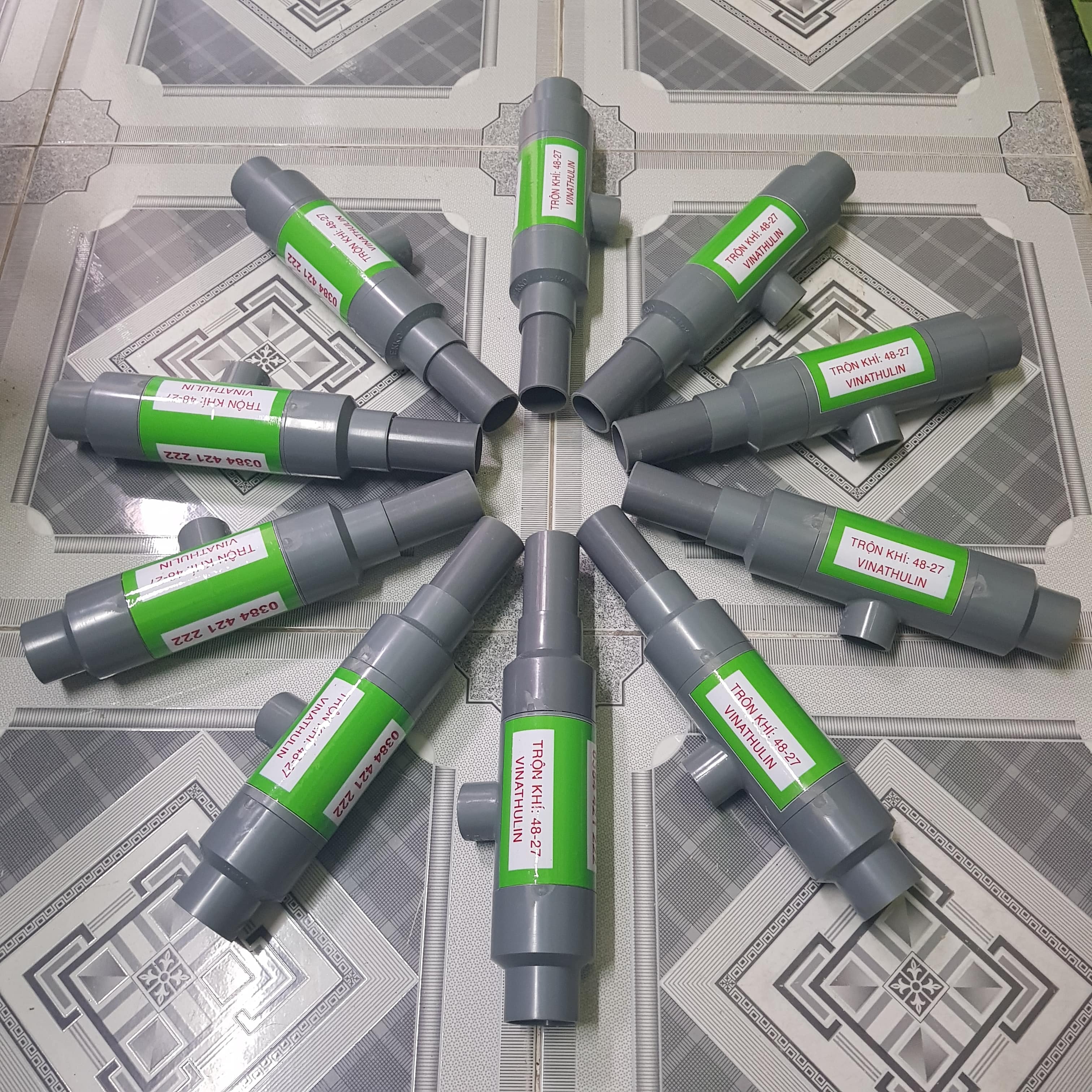 Combo 10 bộ trộn khí vinathulin 48/27
