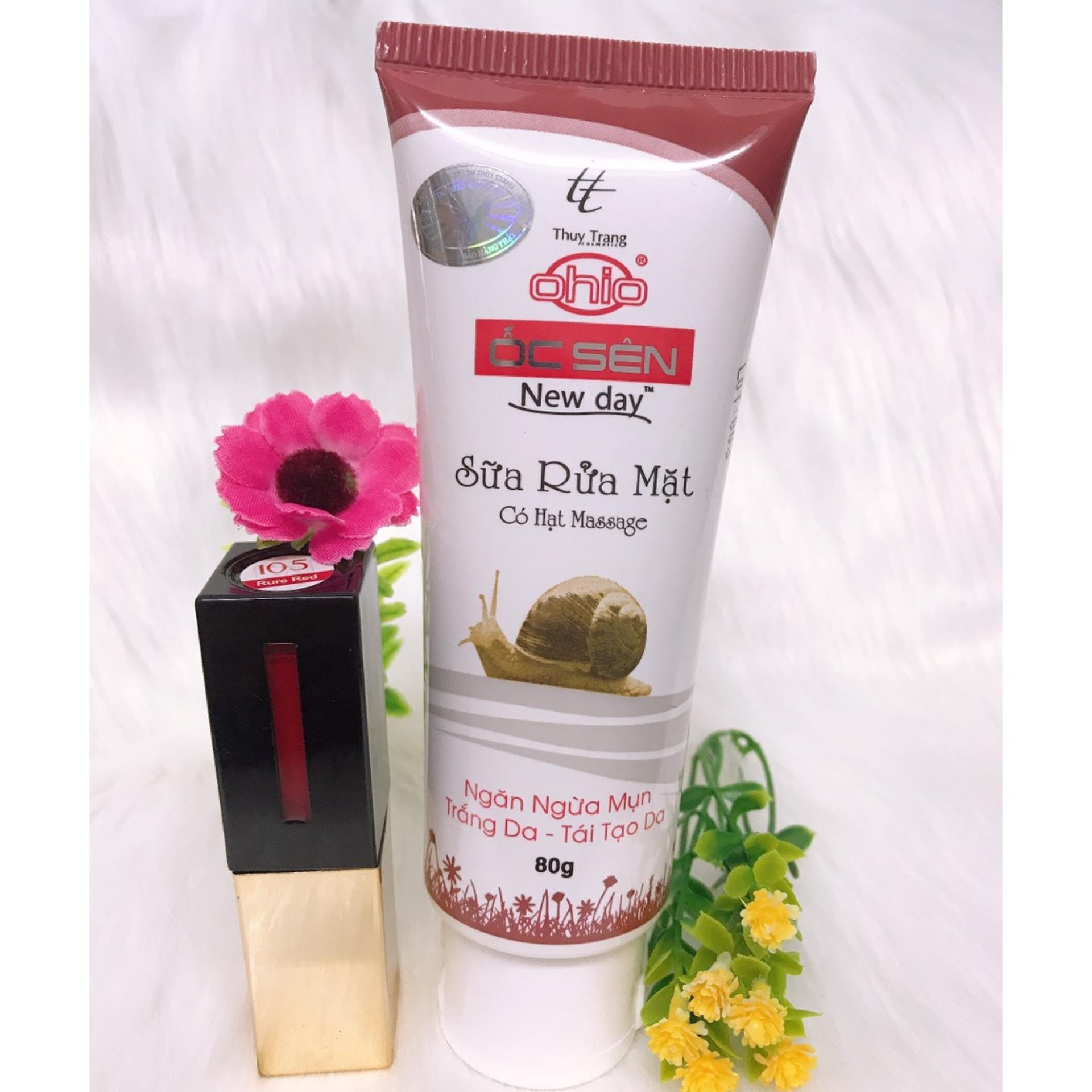 Sữa rửa mặt ngăn ngừa mụn - dưỡng trắng - tái tạo da ohio