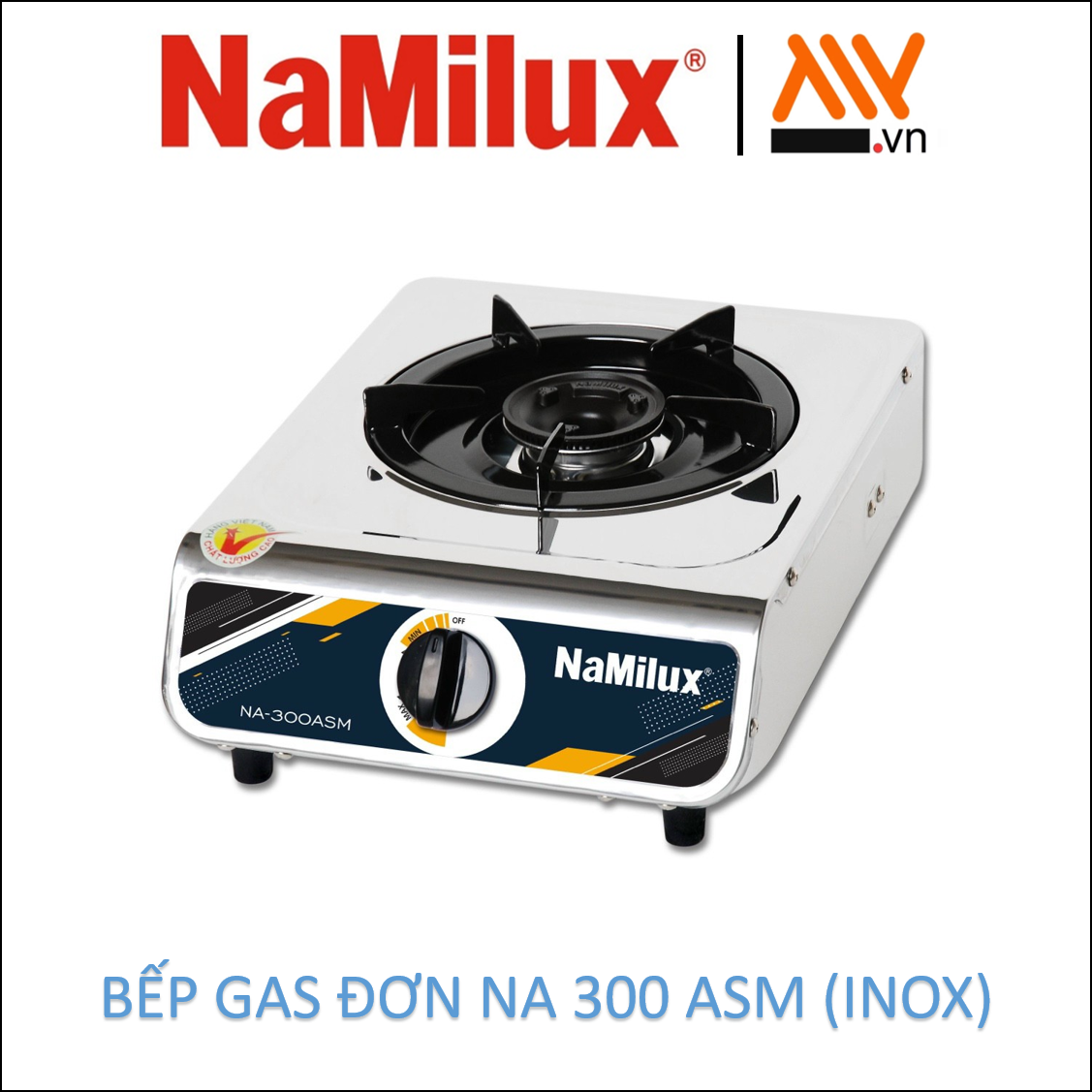 Bếp gas đơn namilux na 300asm - dùng bình gas lớn