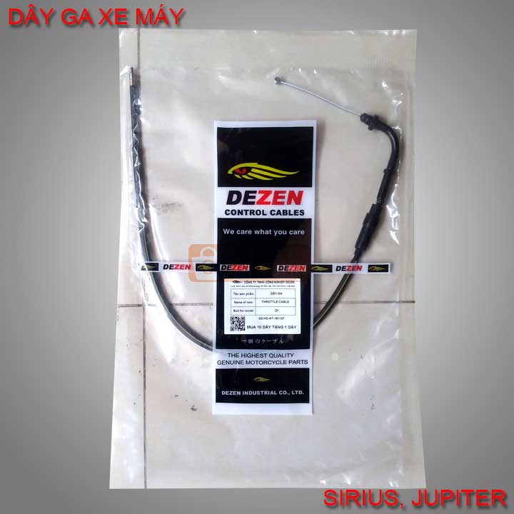 Dây Ga SIRIUS, JUPITER chính hãng DEZEN loại cao cấp