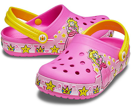 SỤC CROCS-TRẺ EM IN HÌNH CÔNG CHÚA 3D (KIDS CROCS PRINCESS CLOG)
