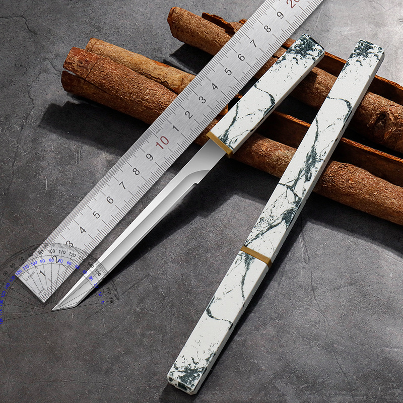 Dụng Cụ Gọt Trái Cây Hoa Quả Inox Có Nắp Dao Tanto Nhật Bản PVN6664