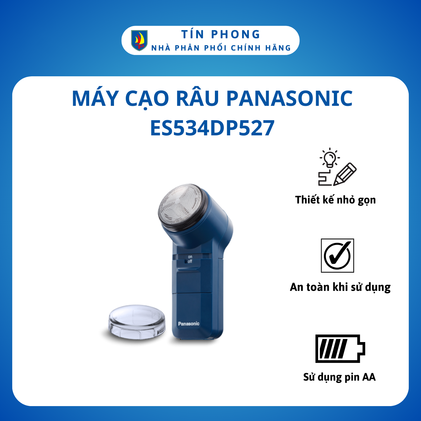 Máy cạo râu panasonic es534dp527 tốc độ quay 6.000 vòng/phút