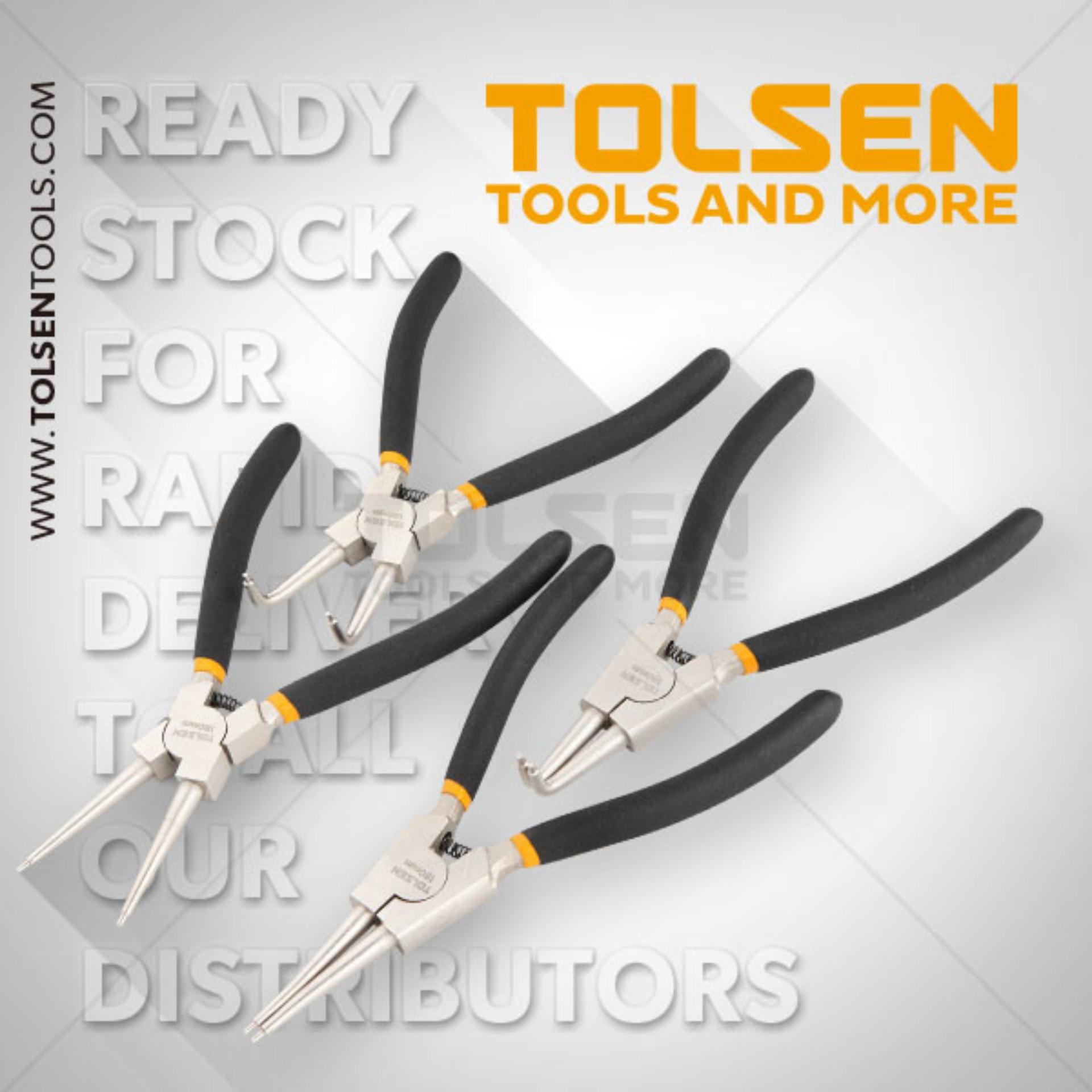 Kìm mở chốt phe bộ 4 cây 7" tolsen 10097