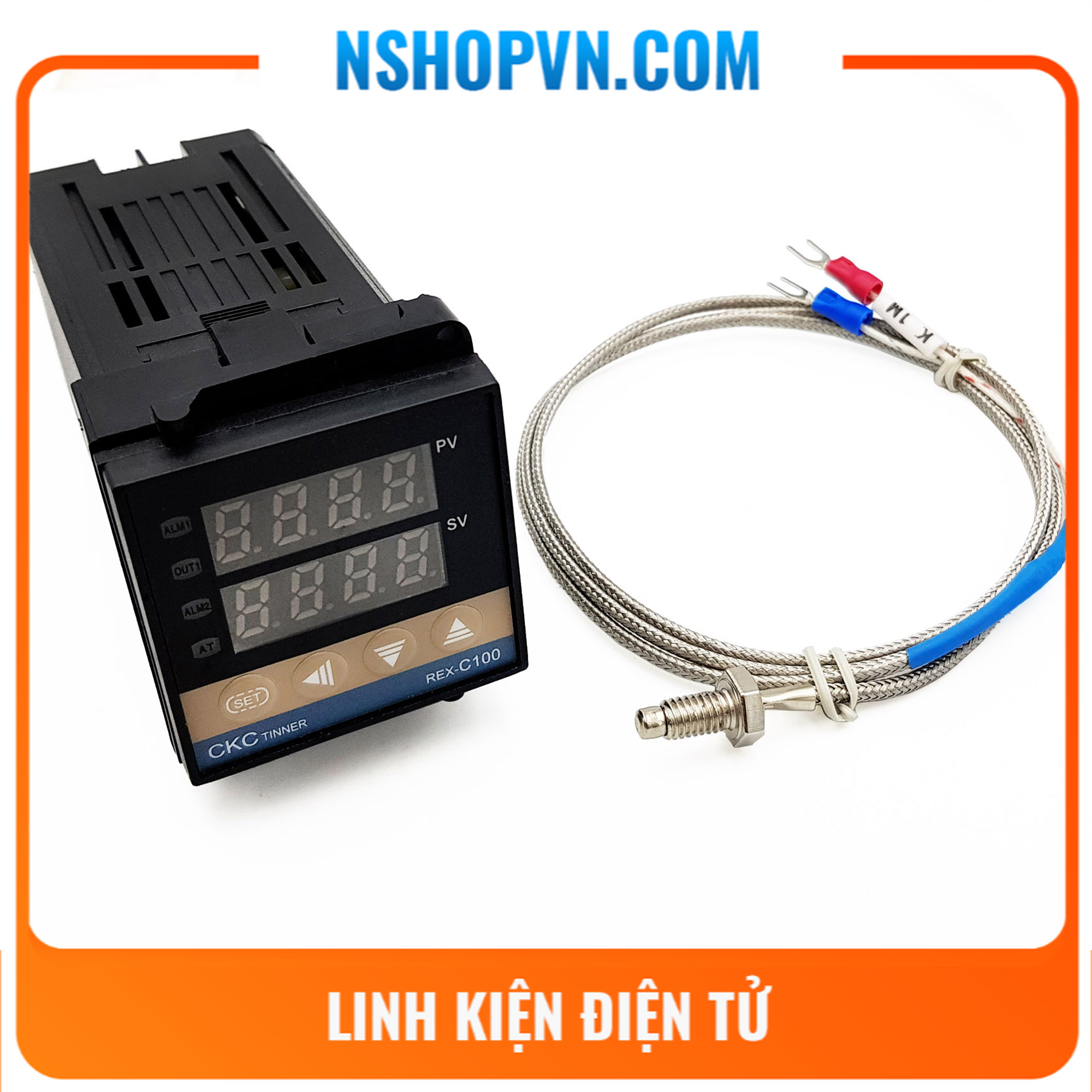 Bộ khống chế nhiệt độ 400 độ rex-c100 output ssr