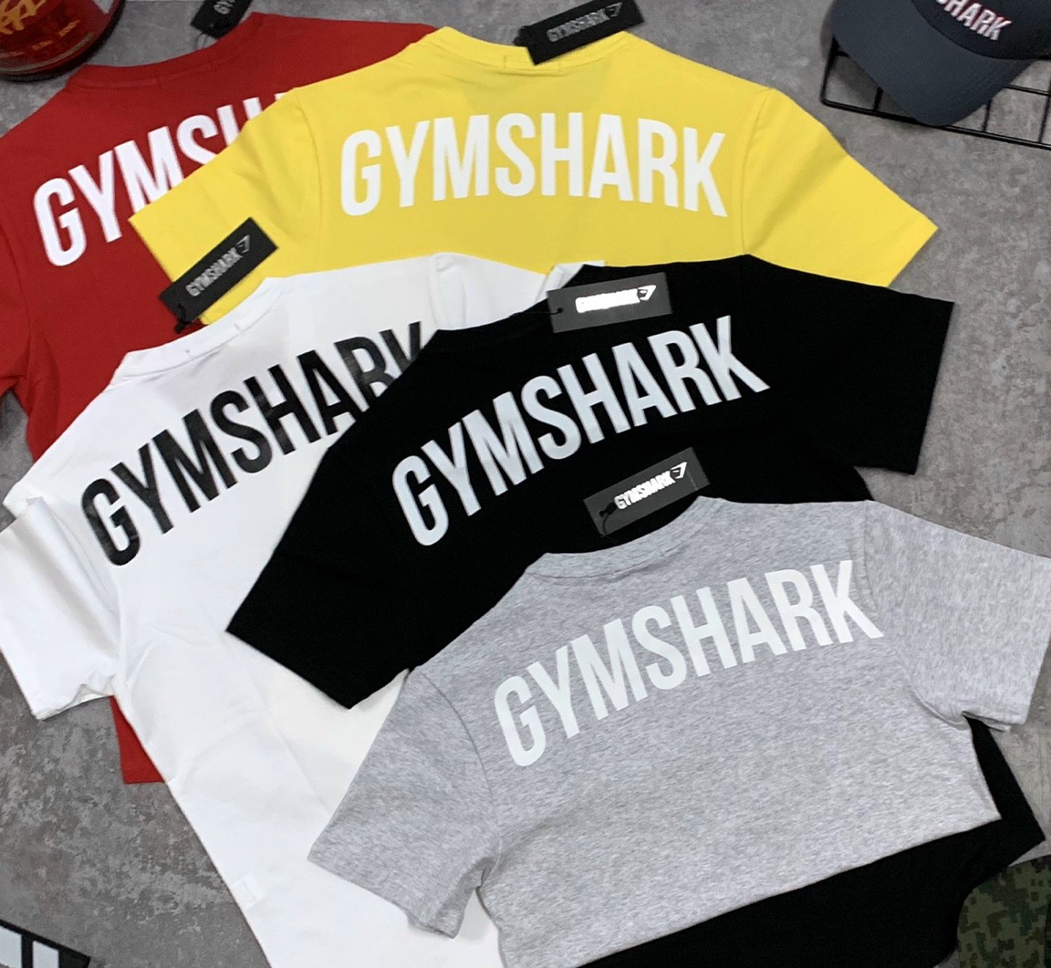 [HCM]Áo thun gymshark thể thao tập gym tay ngắn thun cotton xịn {XUONG MAY DO GYM}