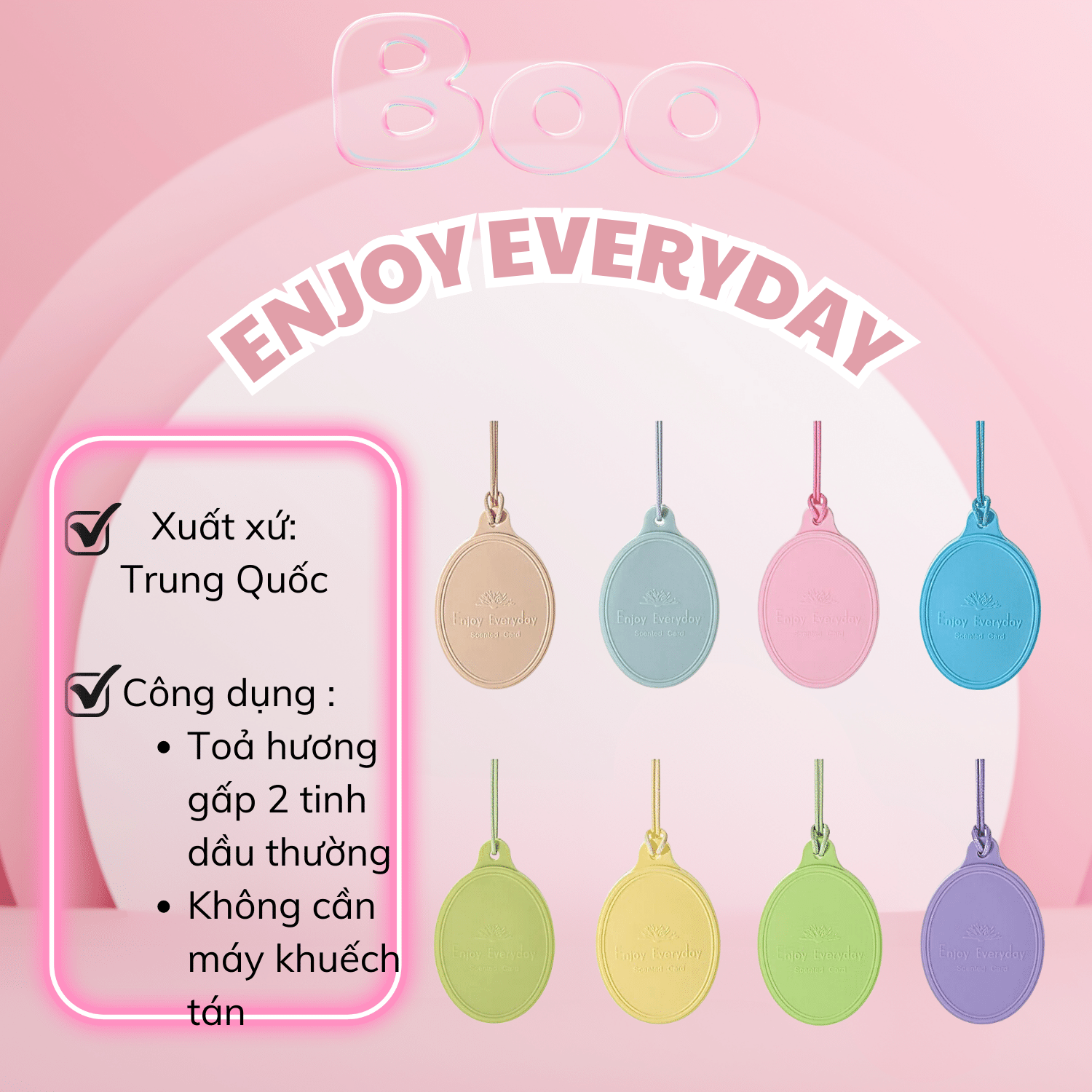 Sáp Thơm Tinh Dầu Nước Hoa ENJOY EVERYDAY