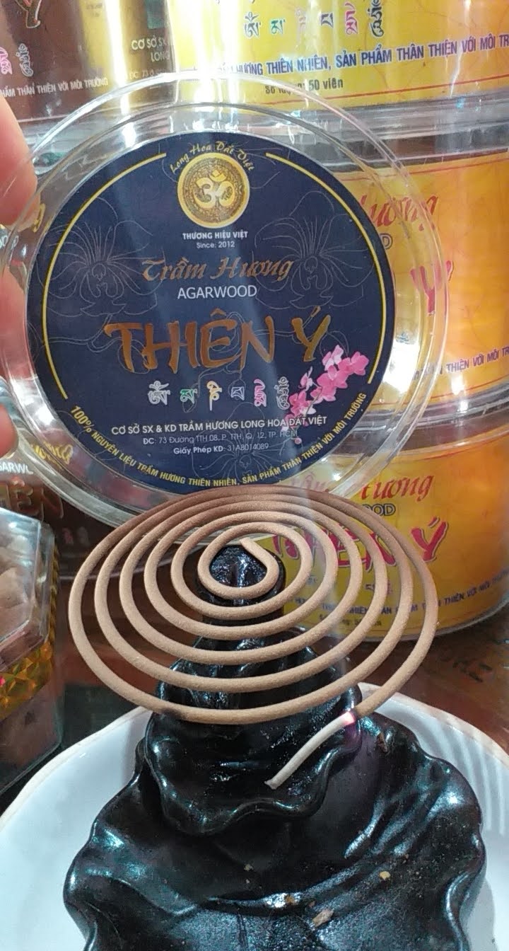 NHANG KHOANH VÒNG 4h Thiên Ý (hộp tem xanh 40 khoanh)
