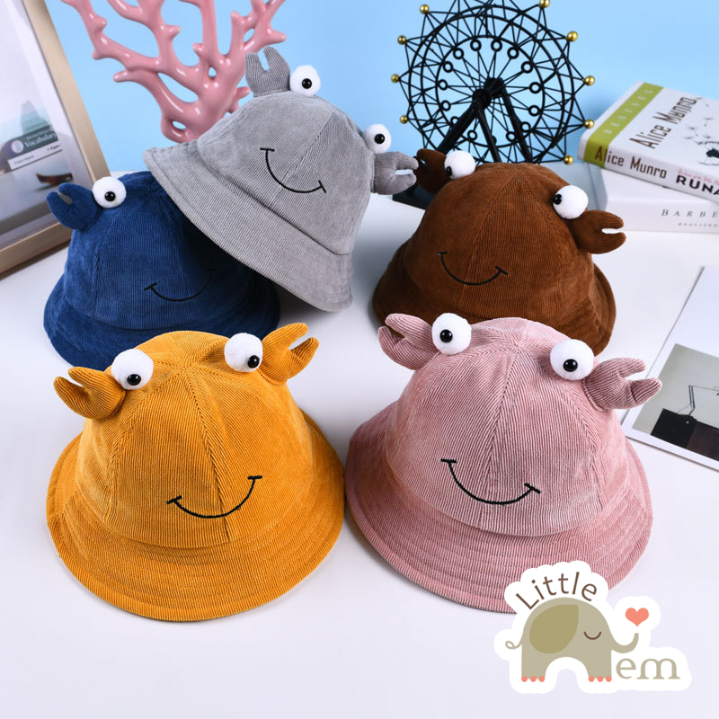 Mũ bé trai/ bé gái kiểu dáng Hàn Quốc - Mũ cua cute