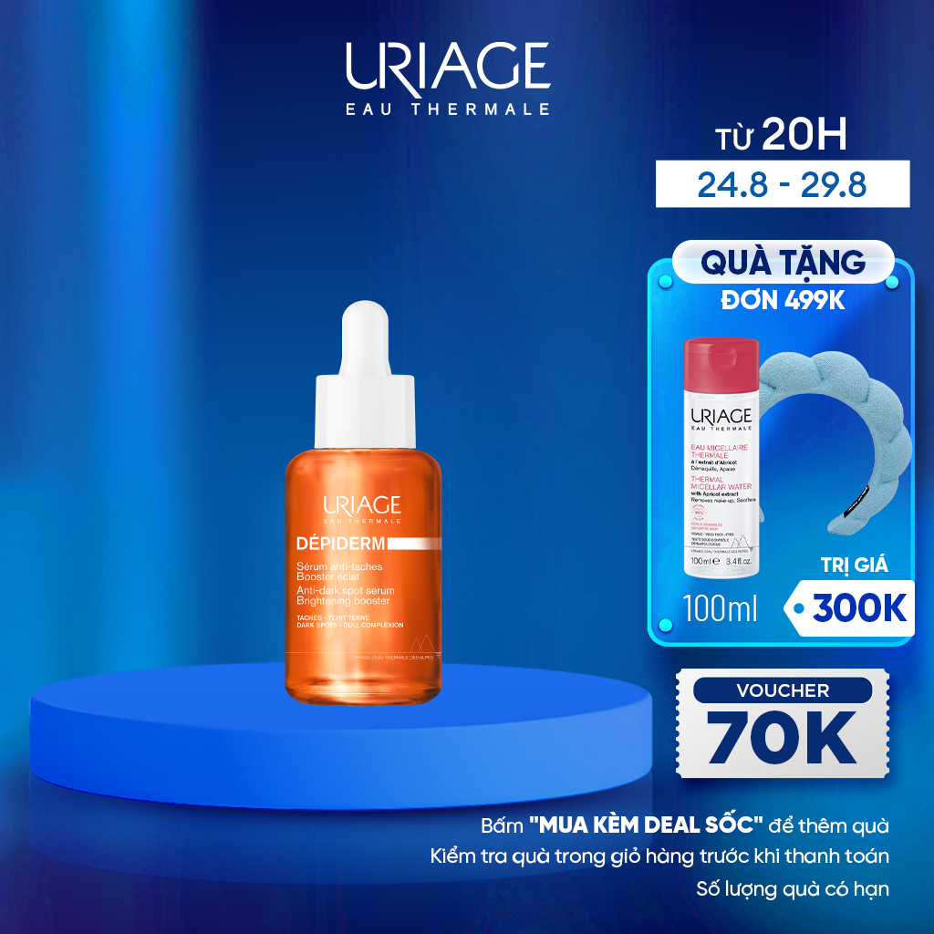 Serum dưỡng sáng tăng cường, giảm thâm sạm, đốm nâu dépiderm anti-dark spot serum - brightening booster 30ml